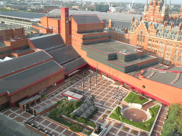  The British Library au soleil